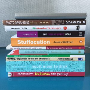 Books on organizing subjects
